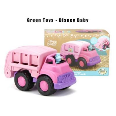 Disney Toys | Green Toys Disney Baby Minnie Mouse Pink Purple Recycling Truck Toy Vehicle New | Color: Pink/Purple | Size: Osg