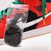 Nike Shoes | Nike Air Jordan 1 Mid "Christmas" Black Red White With Green Laces Men's Size 13 | Color: Black/Red | Size: 13