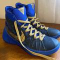 Nike Shoes | Nike Id Hyperdunk 2015 Like New! Size 7y | Color: Black/Blue/Gold | Size: 7