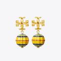 Tory Burch Jewelry | Nwot Tory Burch Roxanne Small Drop Earring | Color: Gold/Yellow | Size: Os
