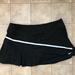 Nike Skirts | Nike Drifit Black Tennis Skirt W/Black Shorts | Color: Black | Size: L