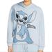Disney Tops | Disney’s Stitch Women’s Hoodie Sweatshirt | Color: Blue | Size: Xxl