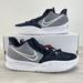 Nike Shoes | Nike Kyrie Low 4 Mens Sz 13 Basketball Shoe Tb Promo Navy Blue White Dm5041-400 | Color: Blue/White | Size: 13