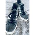 Adidas Shoes | Adidas Youth Size 6.5 Shoes Low Skateboarding Sneakers Spg 753001 Gray/ White | Color: White | Size: 6.5b