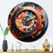 Design Art Luxury Watch Diamond Dusk III Metal Wall Clock Metal | 29 H x 29 W x 1 D in | Wayfair CLM101096-C29