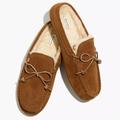 Madewell Shoes | Madewell Men's Dried Cedar Brown Suede Scuff Moccasin Slippers Shoes 9m | Color: Tan | Size: 9