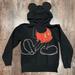 Disney Shirts & Tops | Disneyland Disney World Mickey Mouse Hoodie With Ears | Color: Black | Size: Lb