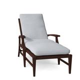 Summer Classics Croquet Aluminum 78.38" Long Reclining Single Chaise w/ Cushions Metal | Outdoor Furniture | Wayfair 333317+C014749W749