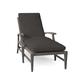 Summer Classics Croquet Aluminum 78.38" Long Reclining Single Chaise w/ Cushions Metal in Gray | Outdoor Furniture | Wayfair 333331+C0143120W3120