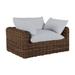 Summer Classics Montecito Patio Chair w/ Cushions Wicker/Rattan in Brown | Wayfair 339382+C773F749W749