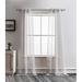 Latitude Run® Lace Semi-Sheer Curtain Panels Polyester in Gray | 84 H x 39 W in | Wayfair 93EB88AFD6C94FB8AFC1E86791E556BB