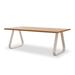 Latitude Run® 31.5 W Dining Table Wood/Metal in Brown/Green/White | 29.53 H x 55.12 W x 31.5 D in | Wayfair 8E58CF5B20E041CC9B7B8F2942053D24