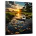 Latitude Run® USA Everglades National Park Florida - USA Metal Wall Art Metal in Green | 32 H x 16 W x 1 D in | Wayfair