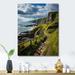 Millwood Pines French Coastal Cliffs Of Normandy II - France Metal Art Print Metal in Blue/Green | 20 H x 12 W x 1 D in | Wayfair