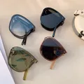 Lunettes de soleil polarisées pliables UV400 pour femmes lunettes de marque de créateur monture