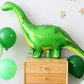 Ballon de décoration de fête en film d'aluminium grand dinosaure
