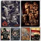 Affiches imperméables Sons of Anarchy Season autocollant en papier classique vintage café bar