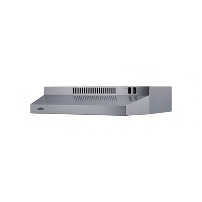 Summit H24RSSADA 23 7/8"W Under Cabinet Convertible Range Hood with Two-speed Fan - Stainless Steel, 115v, Silver
