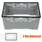 Radio Head Unit Installation rahmen Auto Panel Audio Dash Mount Kit Box Universal 2din Armaturen Kit für 2din Auto DVD Radio Player
