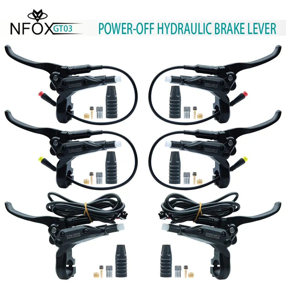 Good taste gt03 bafang power-off öl bremse 3-poliger e-bike griff hydraulischer hebel pumpen Mountainbike xod elektro roller sm2a Image