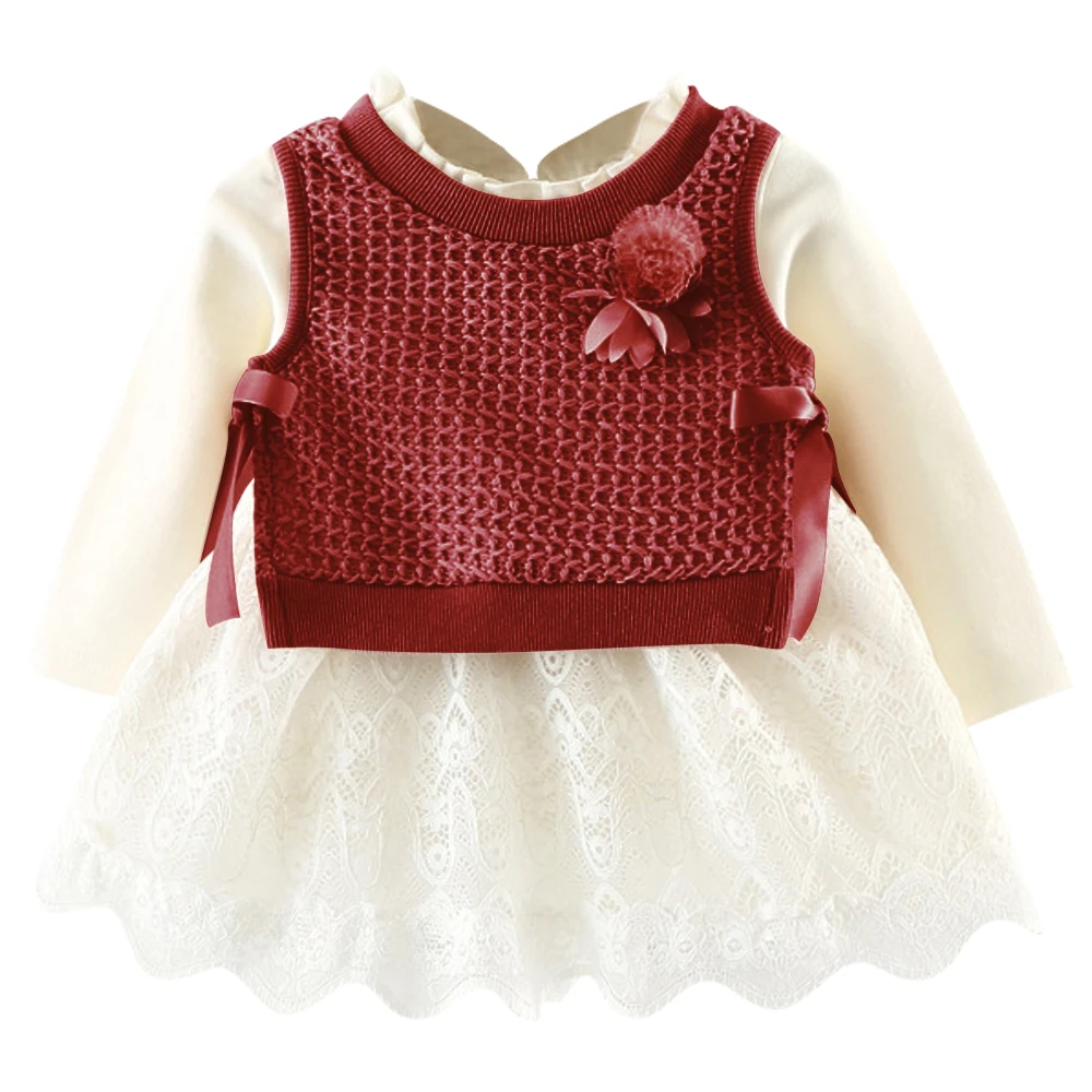 Lzh Frühling Winter Kinder Säugling Spitze Plaid Langarm Kleider für Mädchen Kleid Neugeborene Kleidung Kinder Prinzessin Kleid Image
