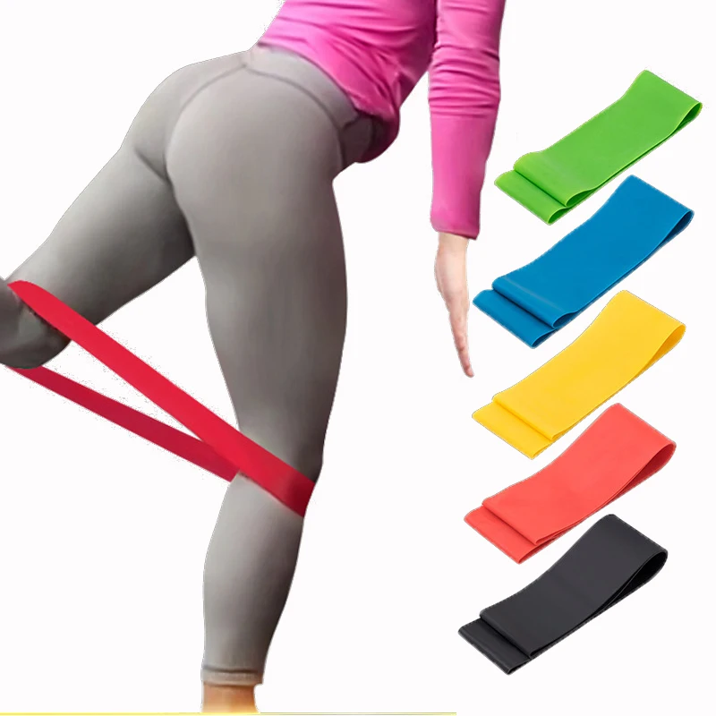 Elastische Widerstands bänder Yoga Training Fitness Fitness Gummi Gummiband Crossfit Trainings geräte für Kraft training