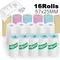 16 rotoli di carte per stampante termica 57x25mm Carte termiche autoadesive Stampanti per etichette