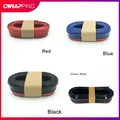 Protezione universale per splitter per labbra per paraurti auto 2,5 m Paraurti anteriore Striscia per labbra in gomma Modanatura esterna Kit per carrozzeria per styling auto blu Rosso