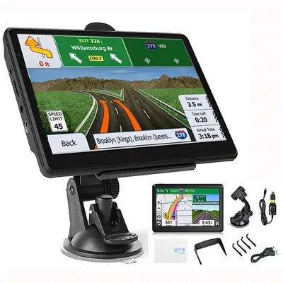 7 Zoll Auto GPS Navigation Touchscreen GPS Navigator LKW Sonnenschutz Navi 256m 8g Europa Amerika