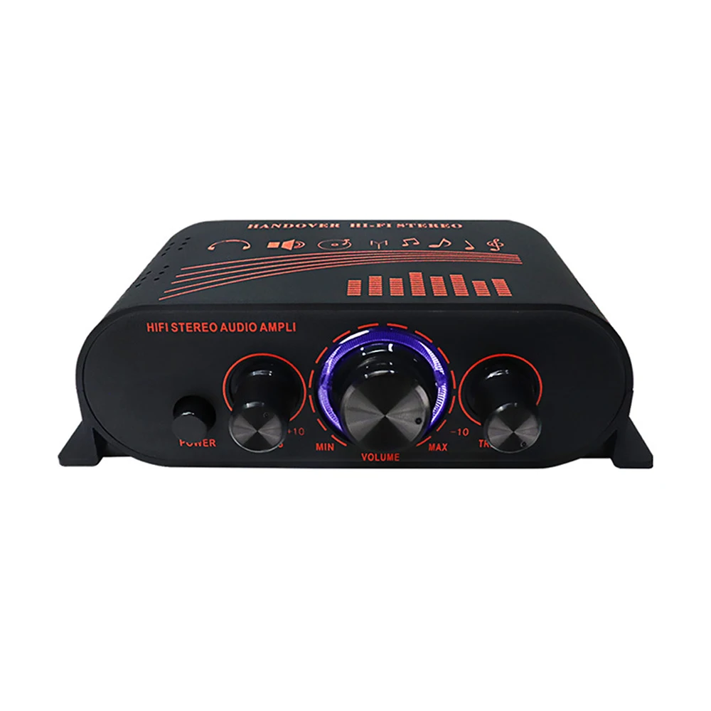 AK170 Amplificatore di potenza audio di dimensioni compatte Amplificatore audio portatile Amplificatore per altoparlante per auto Casa Amplificatore di potenza audio di dimensioni compatte
