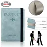 Porta passaporto Anti-magnetico aziendale porta passaporto Fintie custodia per passaporto con