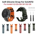 Galaone tpu armband für suunto ambit1/2/2s/2r/3p/3s/3r silikon mode uhr armband ersatz armband für