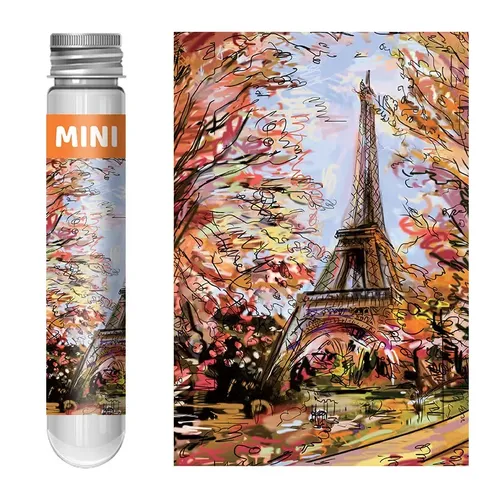 Paris Tower 150 Mini Reagenzglas Puzzle weltberühmte Malerei Serie Reise Puzzle YC-M