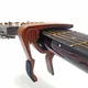 Gitarre ma-12 capo Zink legierung Holzmaserung Ukulele Gitarre 6-saitige Universal werkzeug