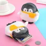 Borsa a tracolla piccolo pinguino Kawaii pinguino peluche portafoglio morbido pinguino peluche