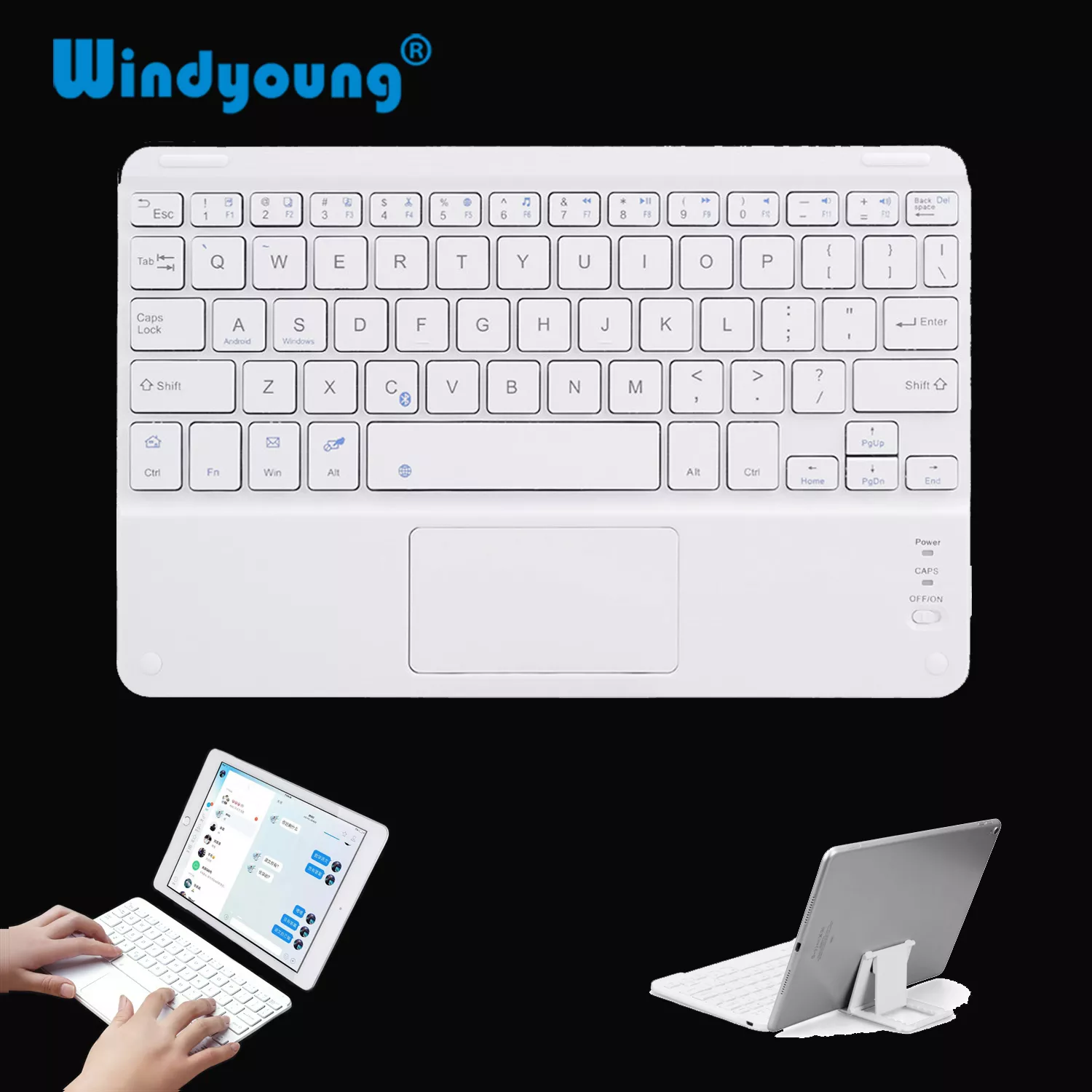 pc tastatur mit touchpad