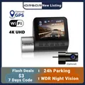 Dashcam 4k GPS WiFi 24h Park monitor Dash Cam für Auto Dual Kamera vorne und hinten Nachtsicht dvrs