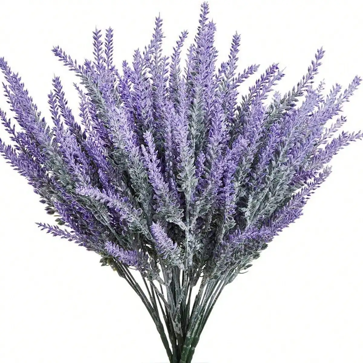 Künstliche Kunststoffblumen, Lavendel, mehrfarbige Vasen für Heimdekoration, Hochzeit, Braut, mit Blumen, Material, Haushaltsprodukte Image