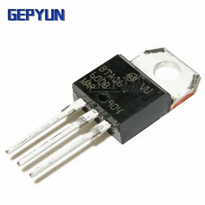 10PCS BTA16-600B BTA16-600 TO-220 TO220 BTA16 600V 16A TRIACS Gepyun Image