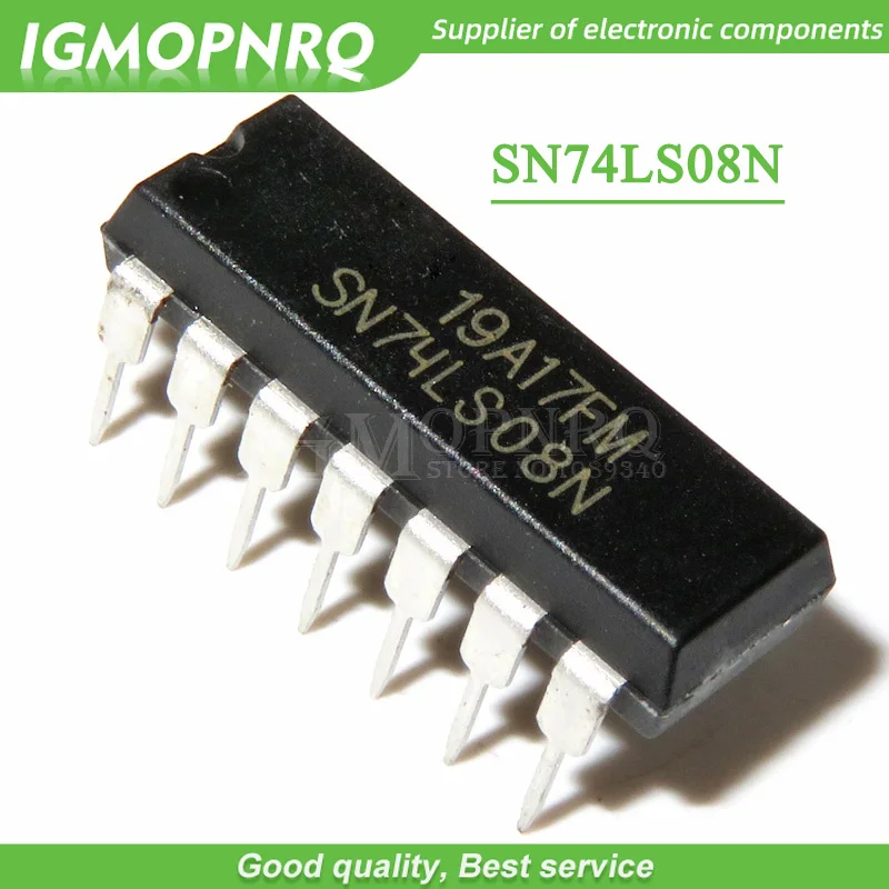 10PCS SN74LS08N DIP14 SN74LS08 DIP 74LS08N 74LS08 SN74LS08 HD74LS08P DIP-14 neue IC Image
