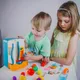 Kinder tun so als ob Spielzeug Kühlschrank Kühlschrank Zubehör mit Eis spender Rollenspiel für