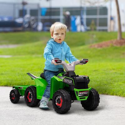 Versatile Fun : Safe Speed, Reliable Performance, Wear - Resistant Wheels,6v Kids Quad