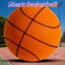Silent Basketball Indoor Mute Pat Ball Silent Basketball 24cm No.5/7 Soft Foam basket per bambini