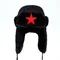 Pentagramma da uomo Lei Feng Cappello invernale Aviatore Paraorecchie da esterno Bomber Cap Proof
