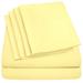 6 Pcs 1500 TC Microfiber Bed Sheet Set in Full Size