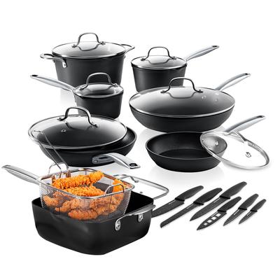 Granitestone Armor Max 20 Piece Hard Anodized Cookware Set