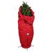 96" Red Upright Christmas Tree Storage Bag