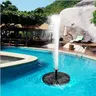 Fontana galleggiante solare fontana solare galleggiante fontana da giardino fontana per piscina