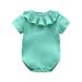 Wiueurtly 4t Easter Outfit for Girl Toddler Kids Baby Girls Summer Ha Yi Climbing Clothes Clothes Thin Super Cute Baby Bag Fart Clothes