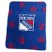 New York Rangers 50" x 60" Repeating Logo Classic Plush Throw Blanket